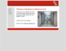 Tablet Screenshot of bramdoor.com